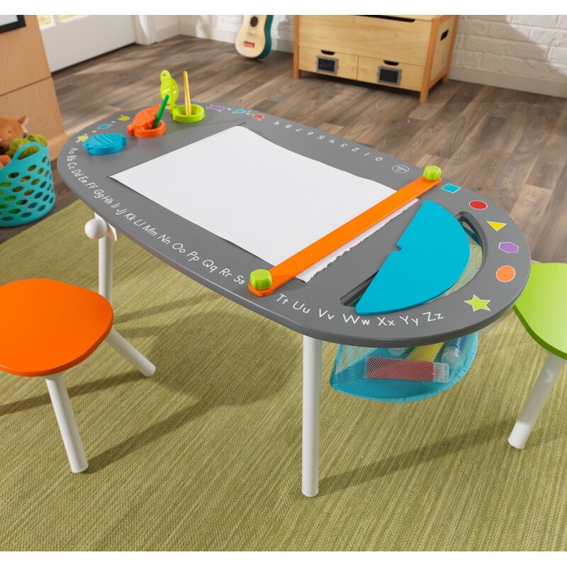 KidKraft Kids 3 Piece Writing Table & Reviews | Wayfair